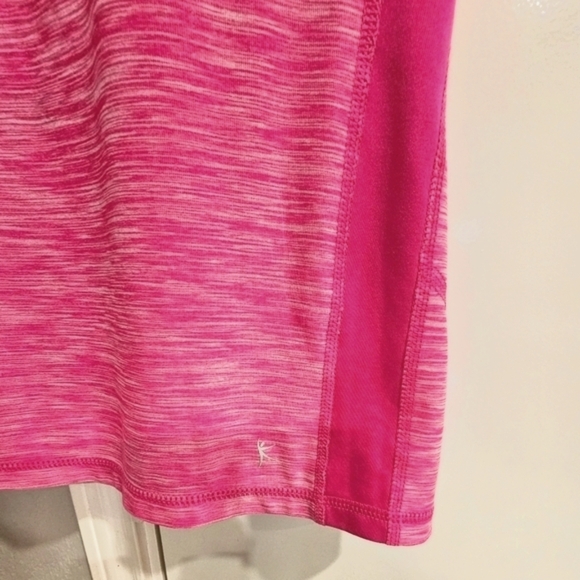 NWOT DANSKIN NOW Fitted Dri More pink sports tank. XL (16-18) - Picture 3 of 10